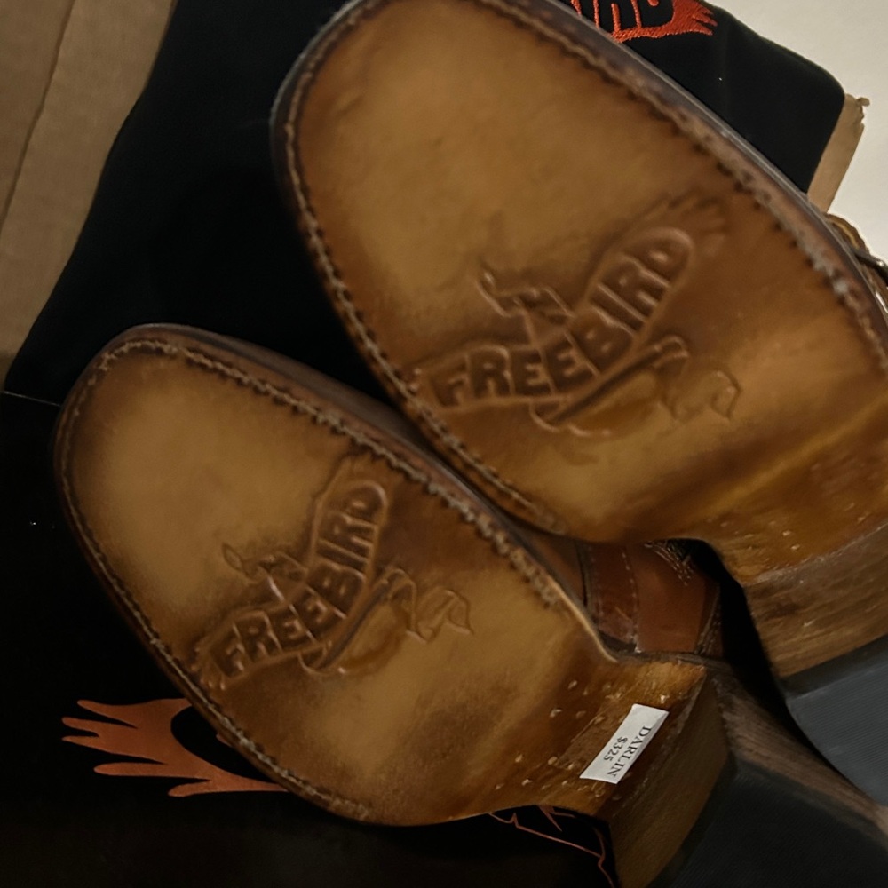 NWT FREEBIRD “DARLIN” Boots in Cognac |Size 6 🔥PRICE FIRM 🔥 - Picture 14 of 16